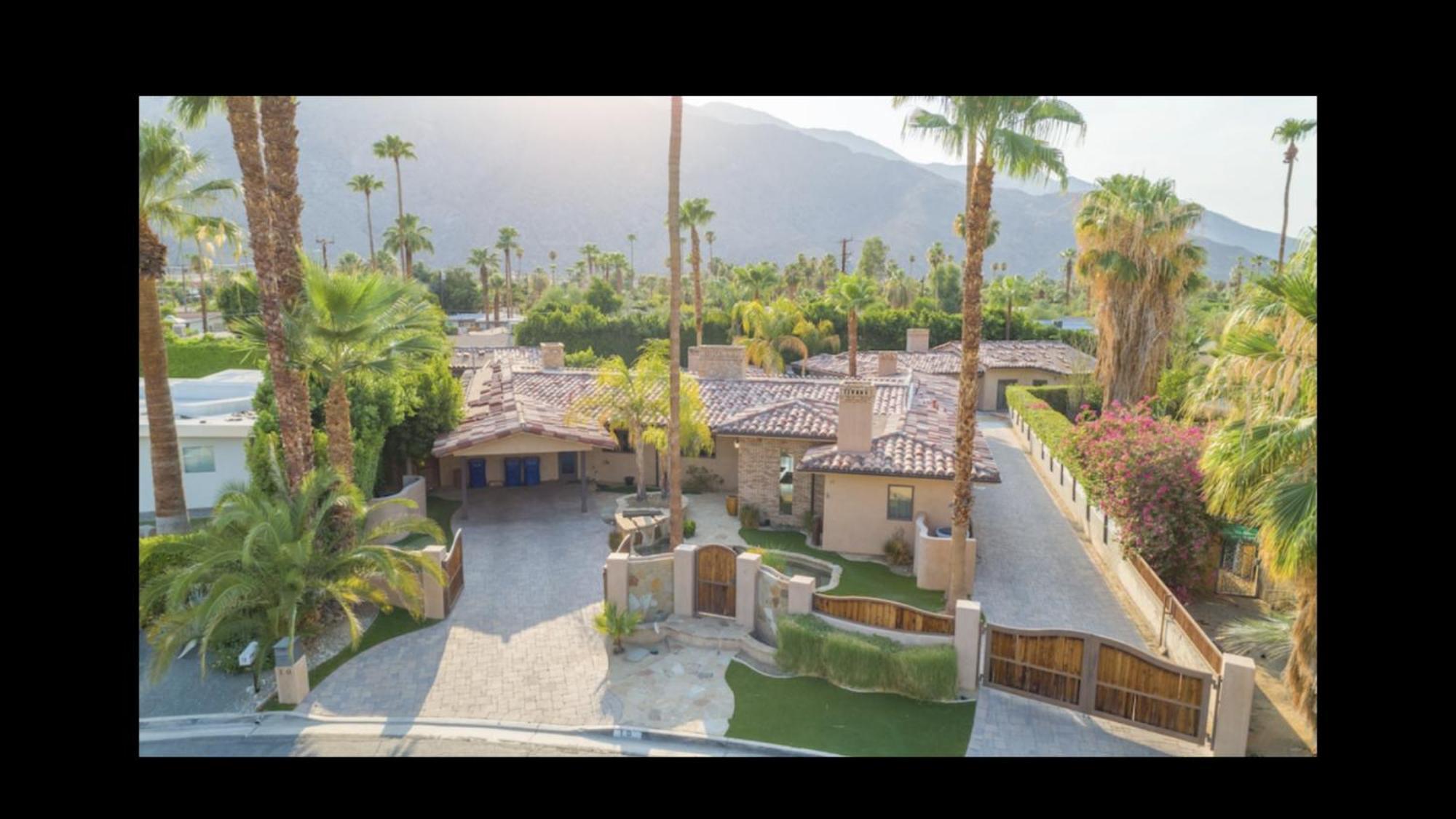 Warm Sands Villa-Moving River/Island بالم سبرينغس المظهر الخارجي الصورة
