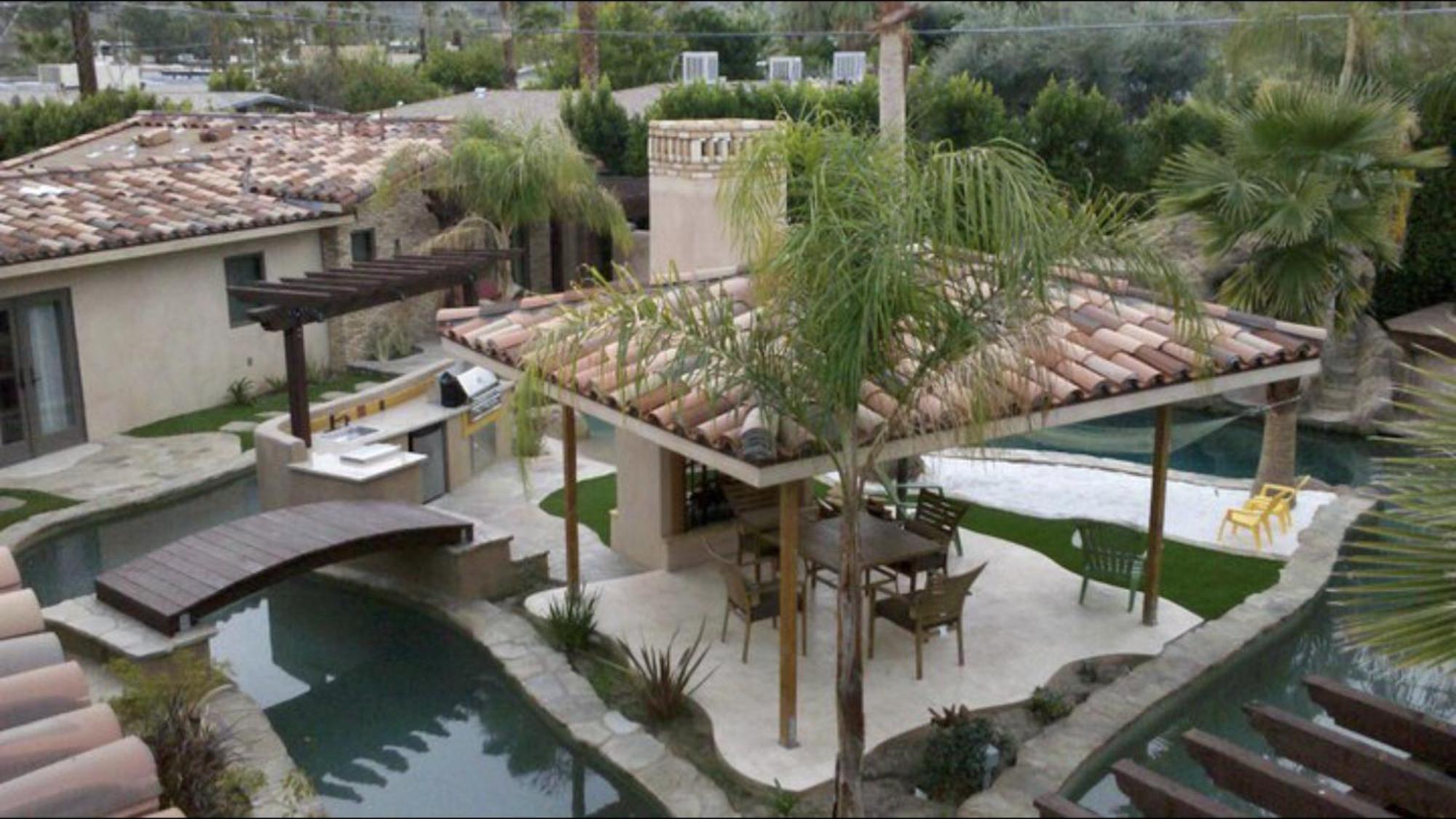 Warm Sands Villa-Moving River/Island بالم سبرينغس المظهر الخارجي الصورة