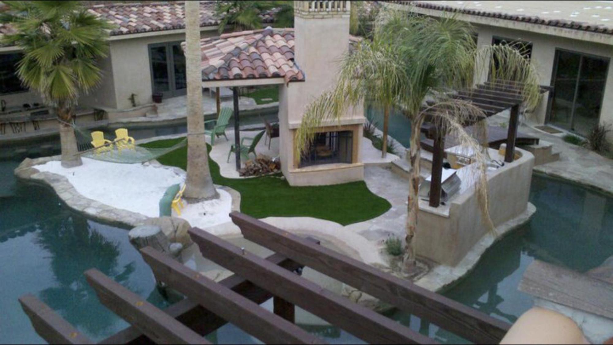 Warm Sands Villa-Moving River/Island بالم سبرينغس المظهر الخارجي الصورة