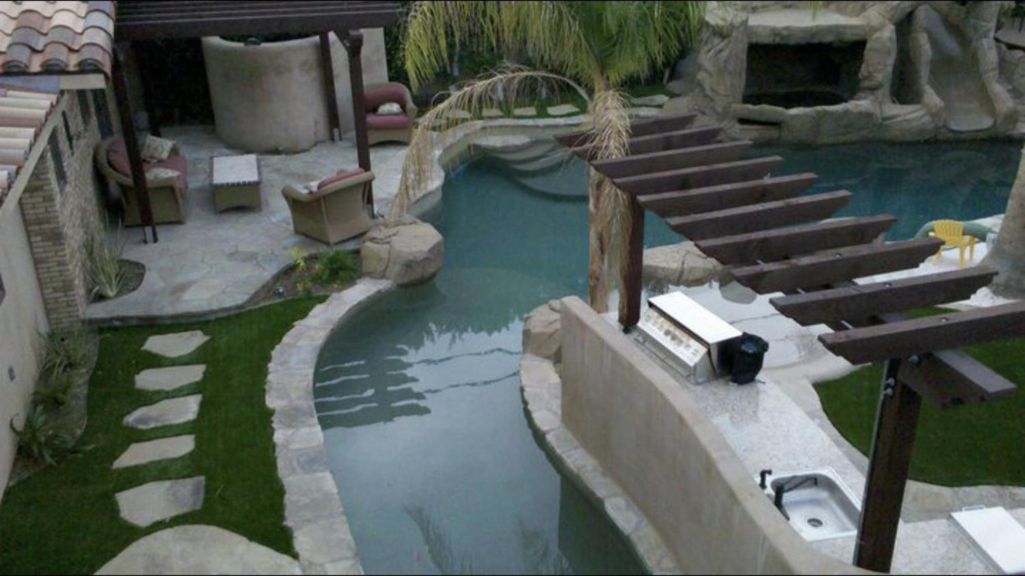 Warm Sands Villa-Moving River/Island بالم سبرينغس المظهر الخارجي الصورة